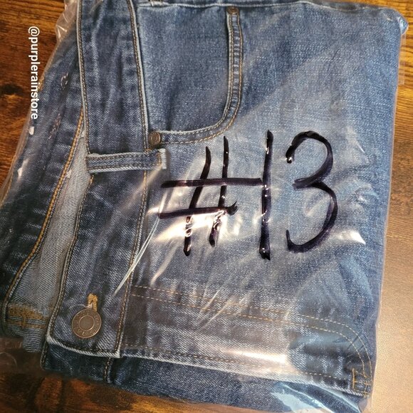 Talbots Jeans 18 WP Everyday Relaxed High Rise Medium Dark Wash Stretch Denim - Picture 10 of 10